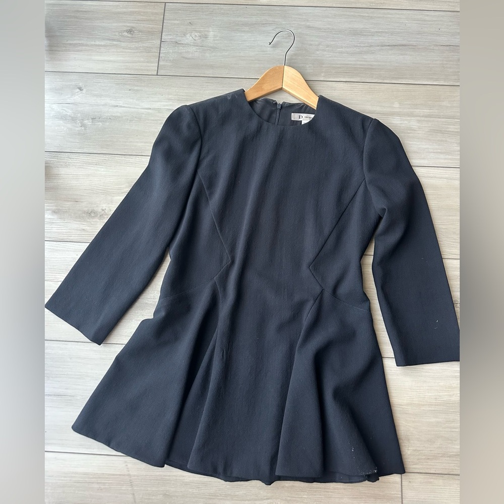 Dior Uniform Classic Black Long Sleeve top, wool